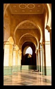Mosque in Casablanca Morocco