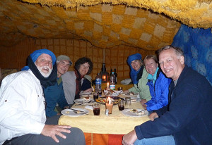 Berber Dinner in Desert