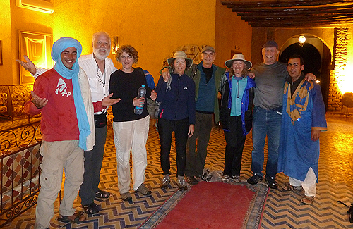 Wet Group in Sahara Desert