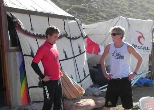 Spot M Surfing in Mirleft