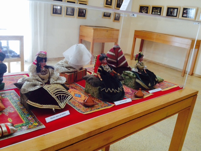 Morocco Jewish Dolls at the museum in Casablanca