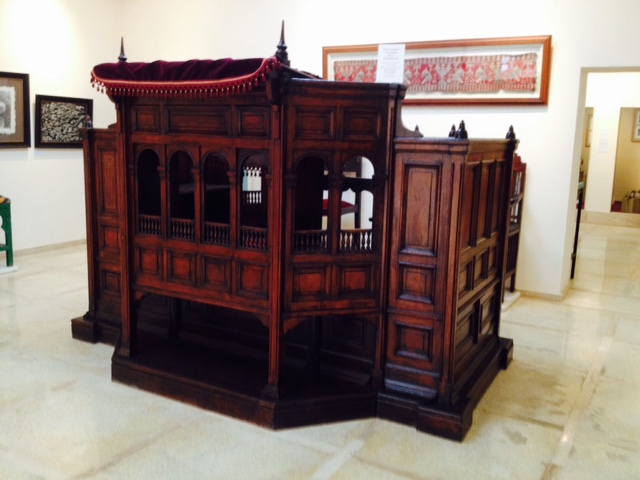Pulpit in the Moroccan Jewish museum