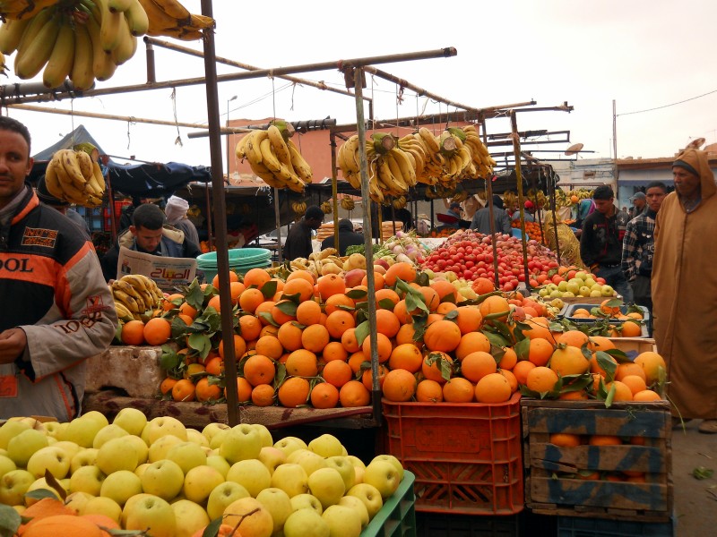 Market in Rural Morocco
