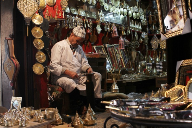 Traditional Artisan Work in Morocco
