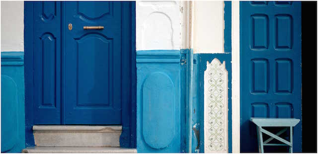 Arched Doors Asilah Morocco