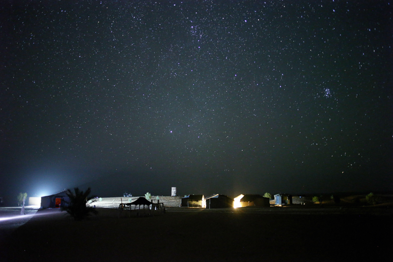 Starry Sky in the Sahara