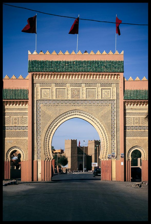 Gate to Rissani Morocco