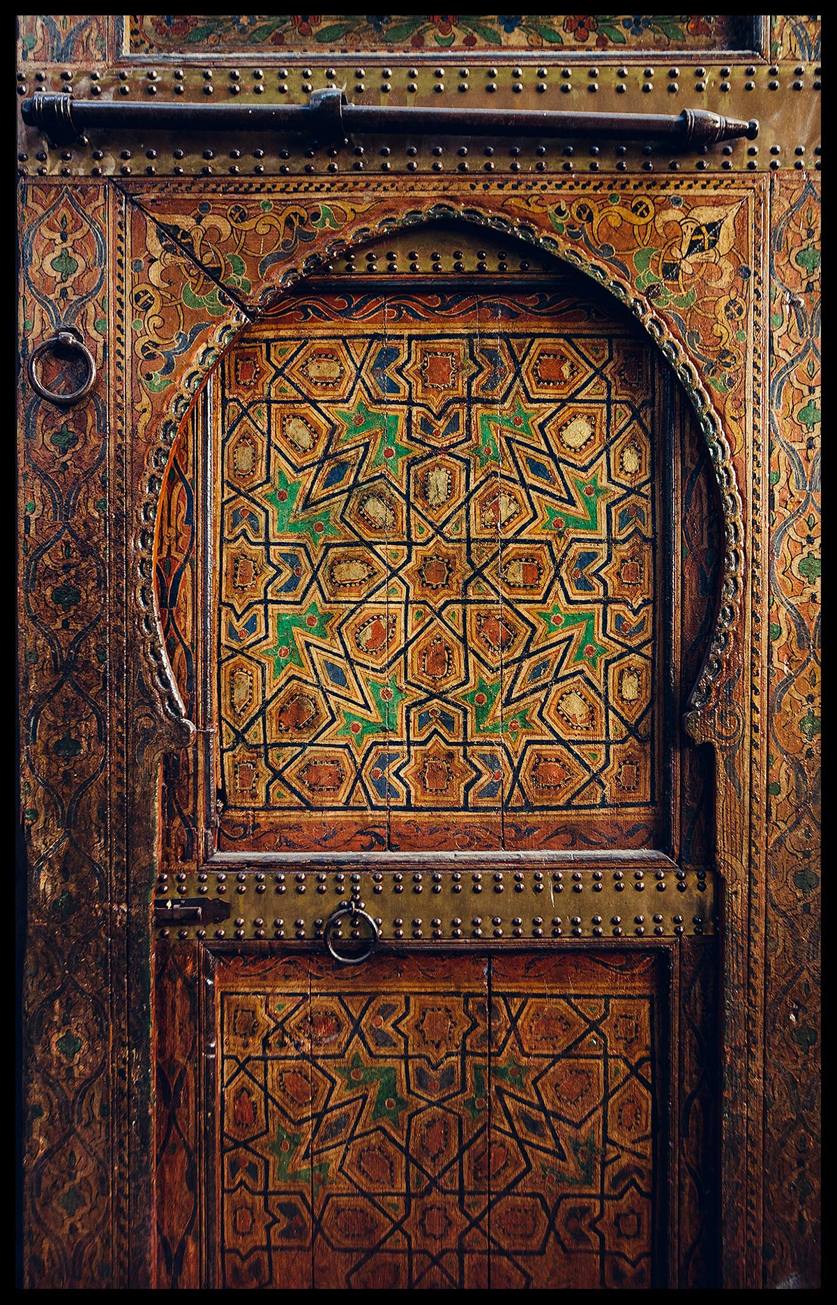 Riad Door in Fez Morocco
