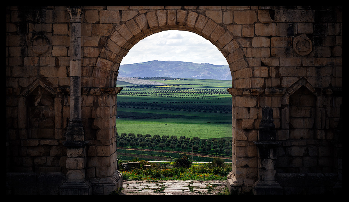 Archway Volubilis Morocco