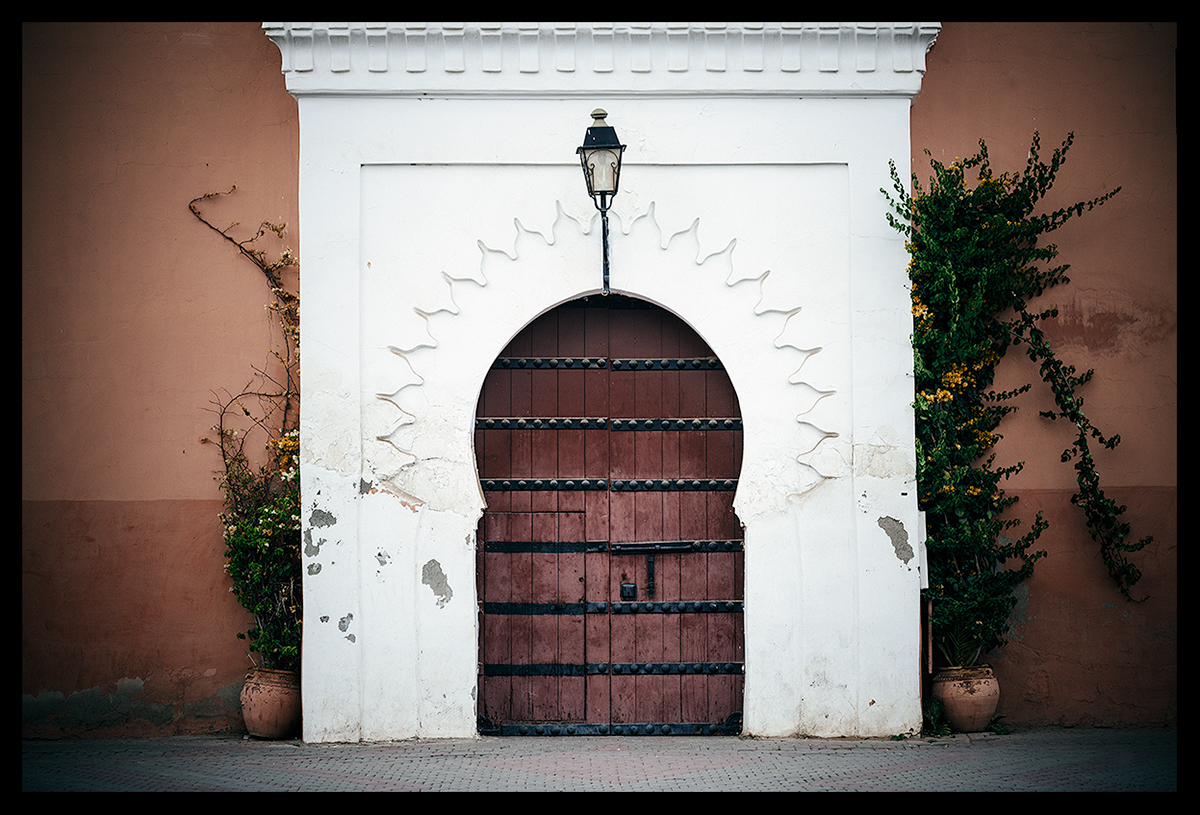 Door Kotoubia Jardin Marrakesh