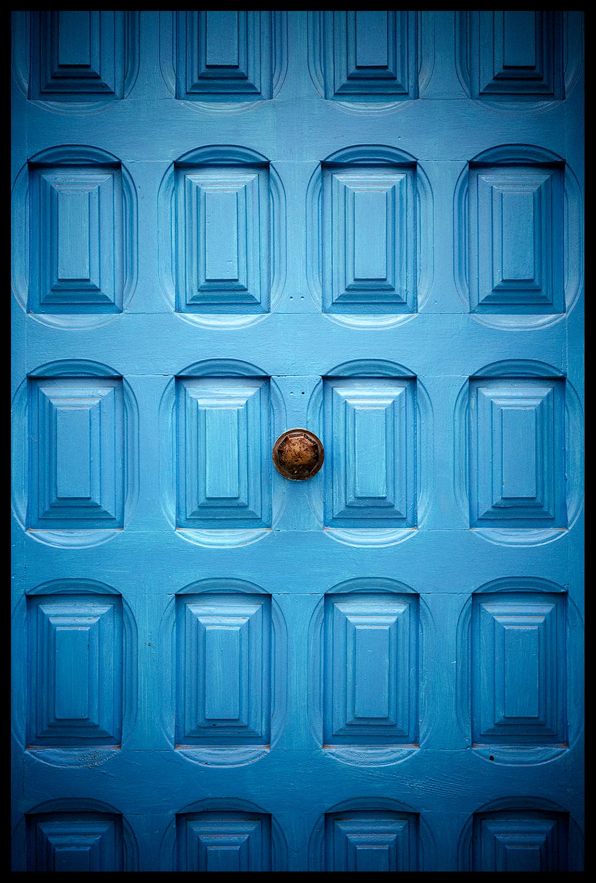 Door in Asilah Morocco