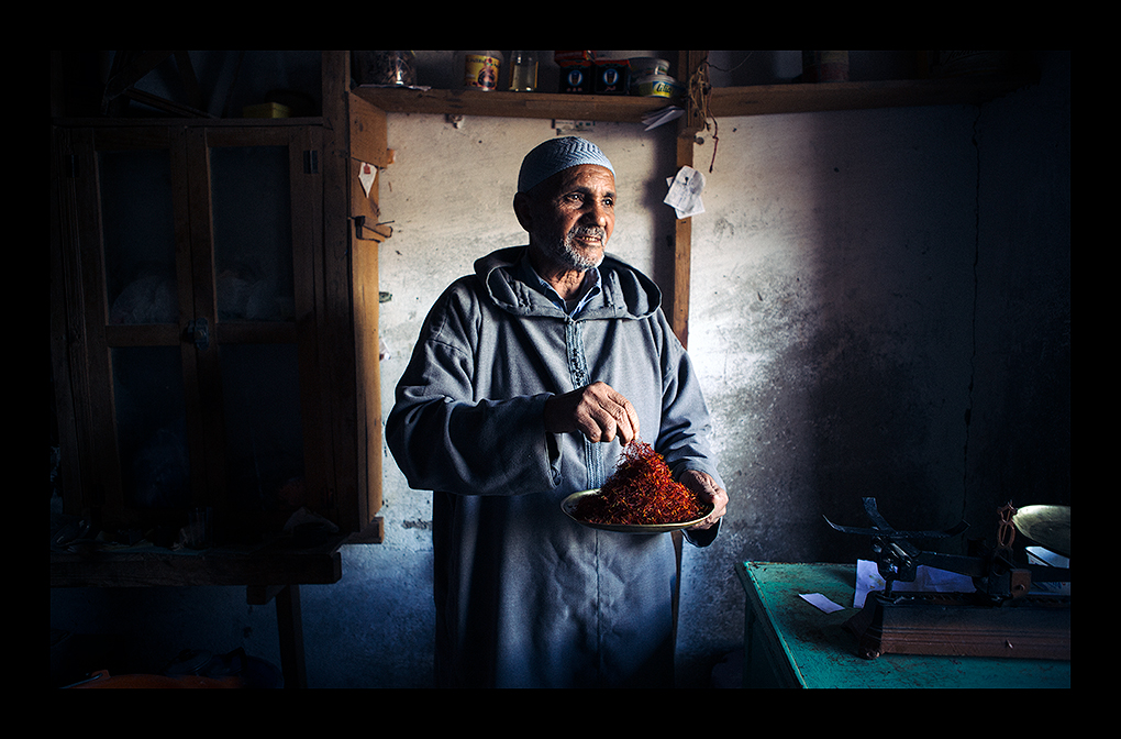 Man at the Saffron Market