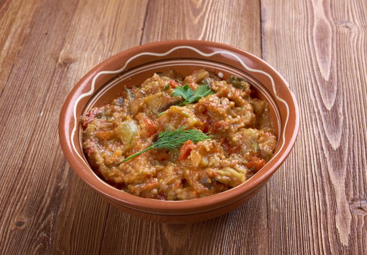 Zaalouk - Moroccan Eggplant Salad