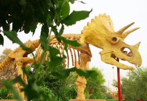 The Dinosaur Park in Zagora, Morocco