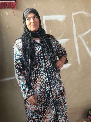 Fatima a Carpet Vendor in the Khemisset Rug Souk outside of Rabat