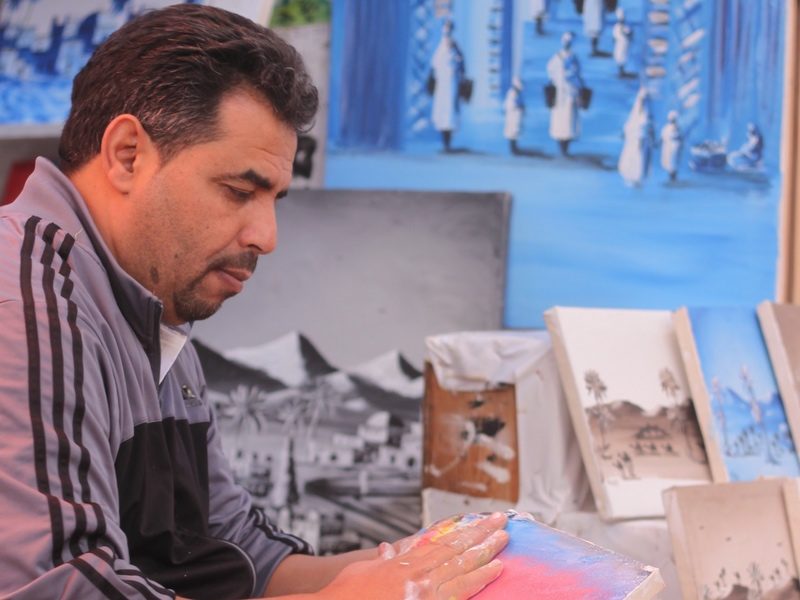 Rochdi Artist Rabat Studio Rabat Artist Medina Studio