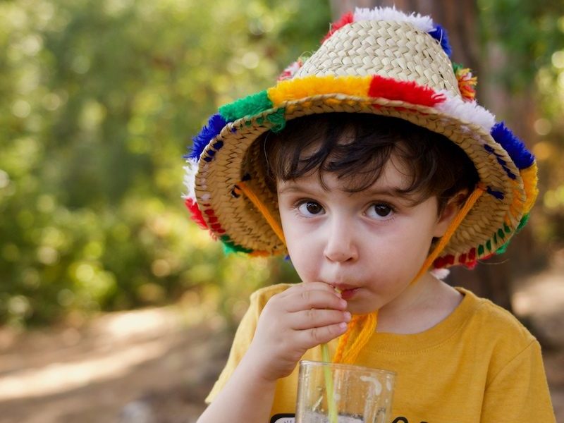 Moroccan Boy, Morocco child, Morocco child hat, Reed hat, Moroccan reed hat, Moroccan children's hat