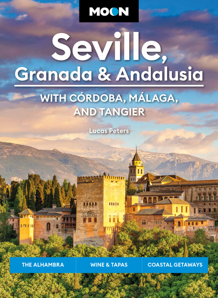 Moon Guidebook for Seville, Granada and Andalusia by Lucas Peters 1st ed