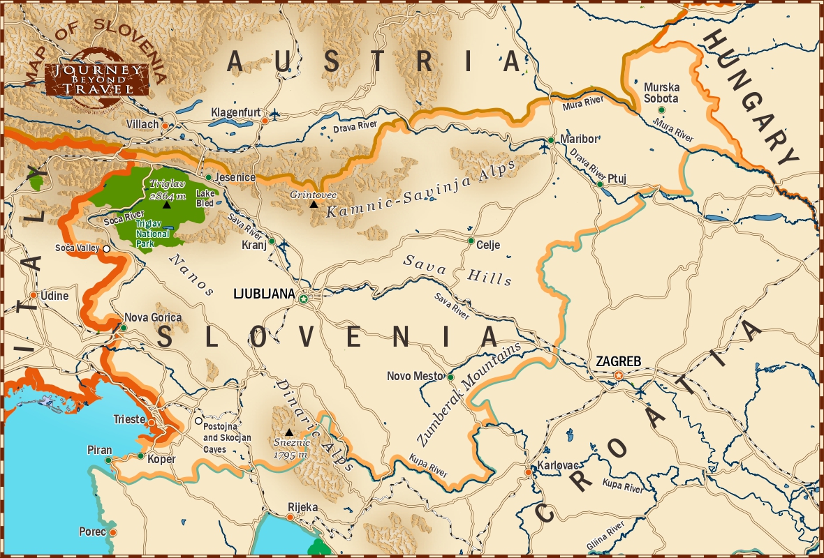 Eclectic Map - Best of Morocco