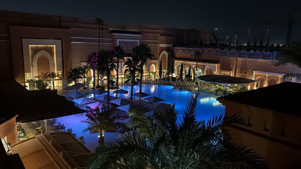 Le Grand Savoy Hotel stay like hilton in Marrakesh exterior
