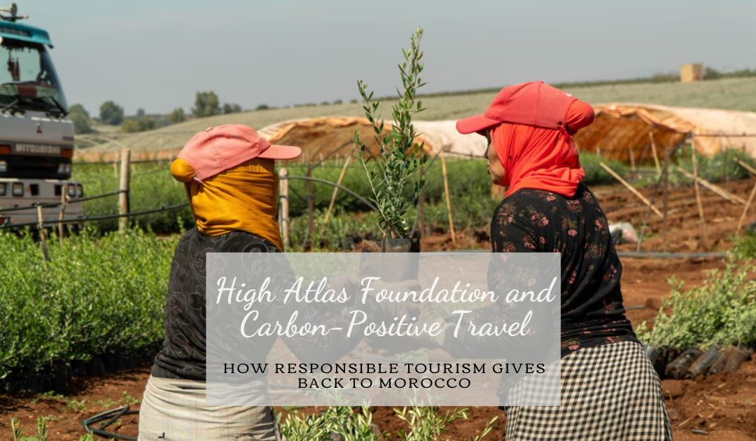 High Atlas Foundation and Carbon-Positive Travel: How Responsible Tourism Gives Back to Morocco